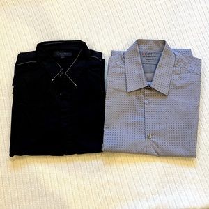 Calvin Klein Collection Luxury Dress Shirt Bundle